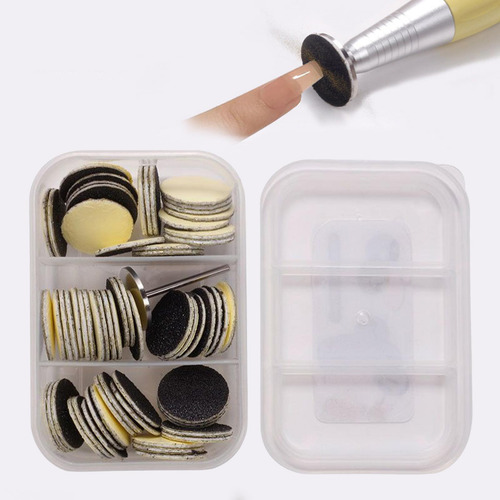Reemplazo De Papel De Lija De 60 Piezas Para Limas De 20 Mm