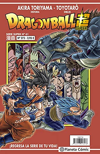 dragon ball serie roja nº 272 -manga shonen-, de Akira Toriyama. Editorial Planeta Cómic, tapa blanda en español, 2021