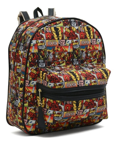 Mochila Escolar Para Niño, Iron Man