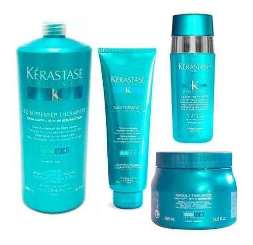 Kit Lujo Kerastase Therapiste Premier+ Shampoo + Masc+ Serum