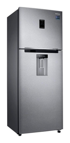 Imagen 3 de 5 de Heladera inverter no frost Samsung RT38K5982 metálico con freezer 368L 220V