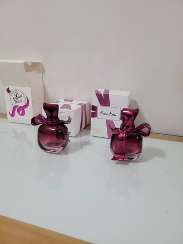 Frasco De Perfume Vacío Nina Ricci Caja Colección Deco Arte (Usado)