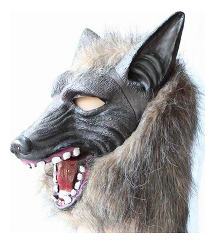 Mascara Hombre Lobo Halloween Cosplay Disfraz 