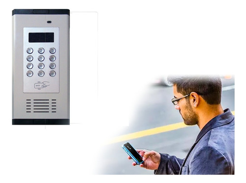 Imagen 5 de 7 de Gsm Interfon 4g Para 200 Casas O Departamentos Y 10 Llaveros
