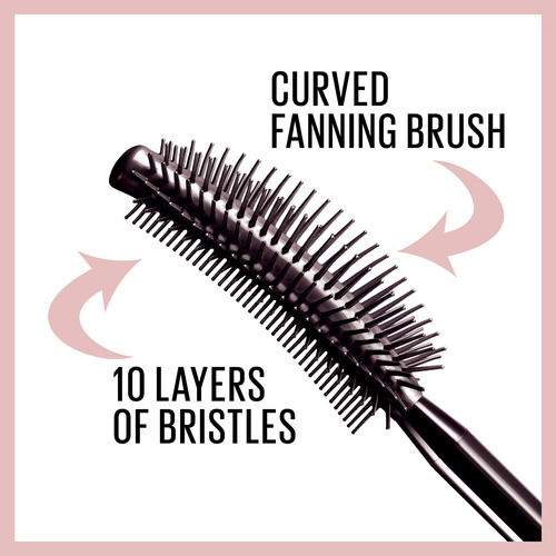 Máscara Lavable Maybelline Lash Sensational, Marrón