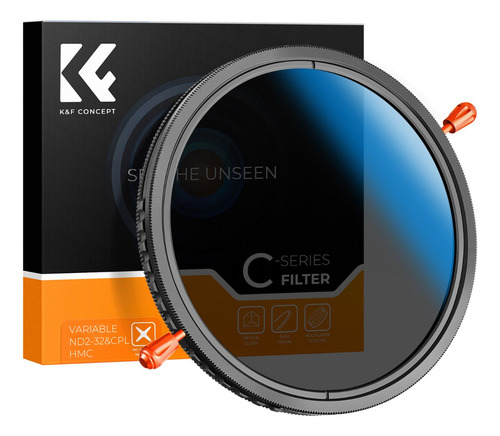 Filtro K&fconcept, 55 Mm, 2 En 1, Variable, Nd2-32 Y Cpl, Si