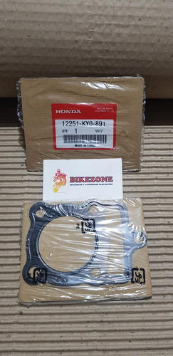 Junta Base Tapa Cilindro Original Honda Cg 125 Titan 125 Fan