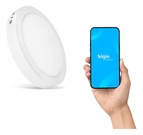 Lâmpada Luminária Inteligente 18w Smart Wifi Elgin