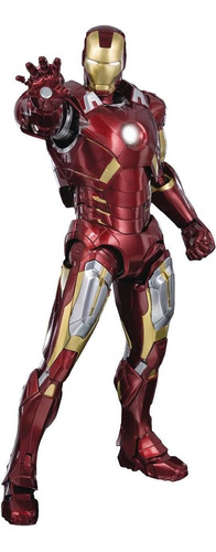 Marvel Infinity Saga: Iron Man Mark 7 Dlx 1:12 Figura De Acc