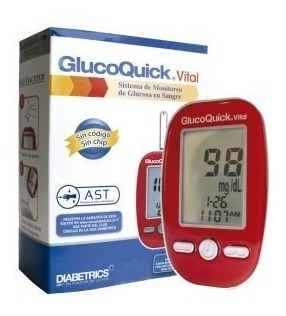 100 Tiras Glucoquick Vital + 100 Lancetas Envio Gratis