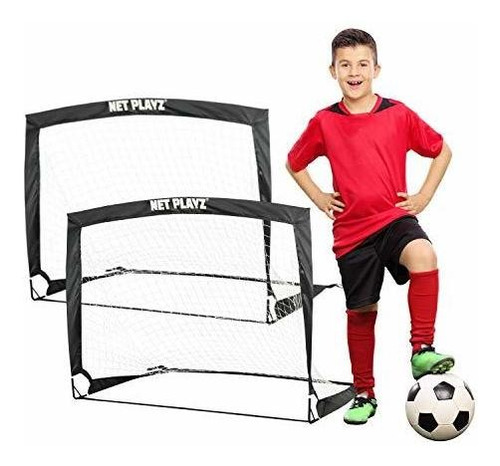 Net Playz 4ftx3ft Fácil Plegable Portátil Meta Entrenamiento