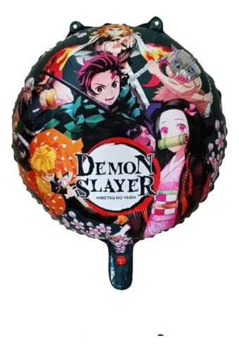 Globos Demons Slayer X 10 Unidades . 