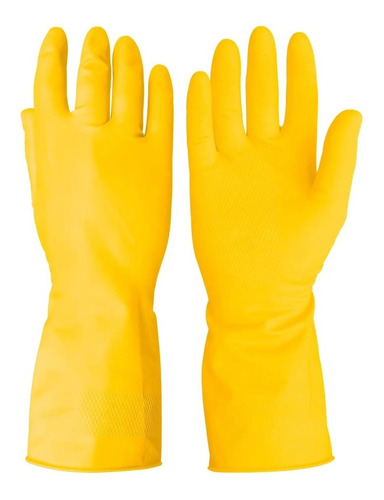 Guantes Latex Limpieza Domestica Grande Pretul 23261