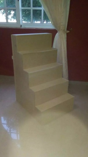 Escalera Para Dulces O Decoración Candy Bar En Mdf Crudo