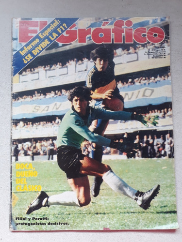 El Grafico N° 3187 - 4 Noviembre 1980 Boca Dueño Del Clasico (Usado)