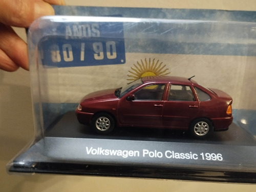 Vw Polo Colección Argentina 1 43  10cm Salvat Excelente Ixo