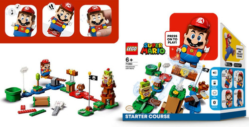 Imagen 3 de 4 de Lego Super Mario - Adventures With Mario - 231 Pcs - 71360