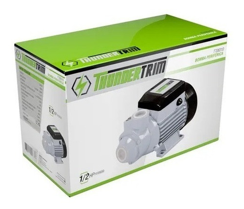 Imagen 2 de 3 de Bomba Periferica 1/2hp 370w Agua Thundertrim Turbina Bronce