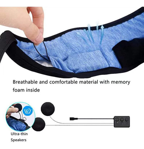 Antifaz Para Dormir Máscara Para Hombres Y Mujeres Con