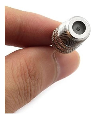 Esperrado 2 Pcs F-type Hembra Con Audio Mono Mono De 3,5 Mm