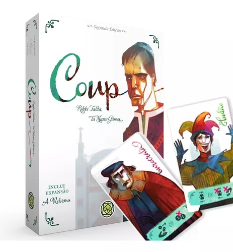 Coup - Jogo de Cartas (Jogo em Português)