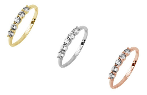 Anillo Churumbela Oro 14k Anillo Dama 012