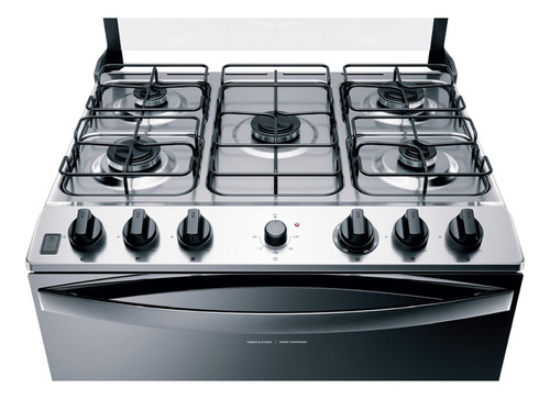 Cocina Doble Horno Whirlpool Wfd5narruw 5 Hornallas Grill