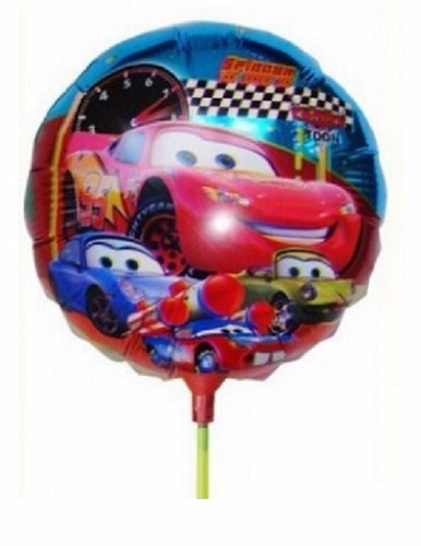 Balão Carros Mcqueen (20cm Centro De Mesa) - Pacote Com 25
