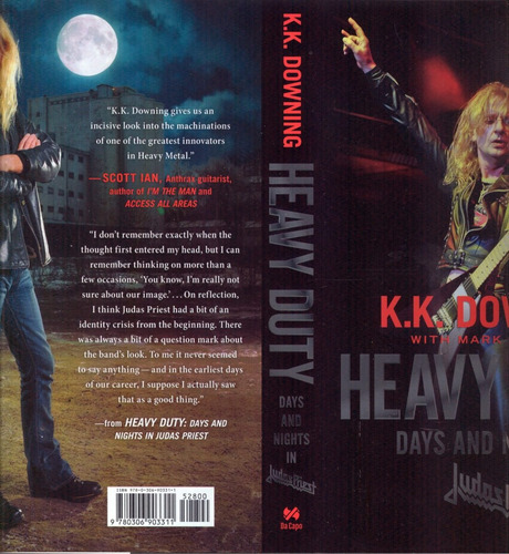 Judas Priest Kk Downing Libro Usa Heavy Duty Nvostockenvio