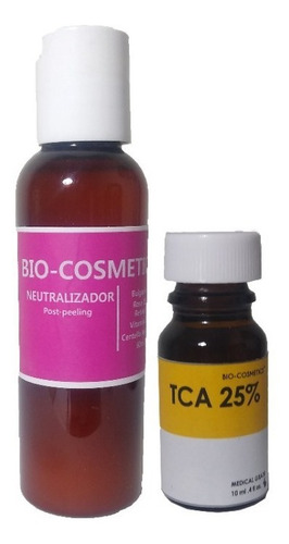 Peeling Tca 25% 10 Ml + Hidratante Post-peeling.