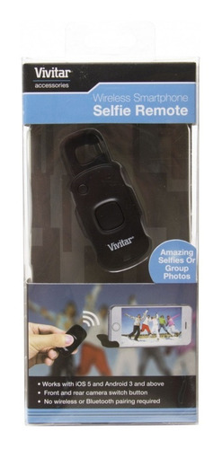 Imagem 3 de 4 de Controle Remoto Sem Fio P/selfie Vivitar Vivrc720