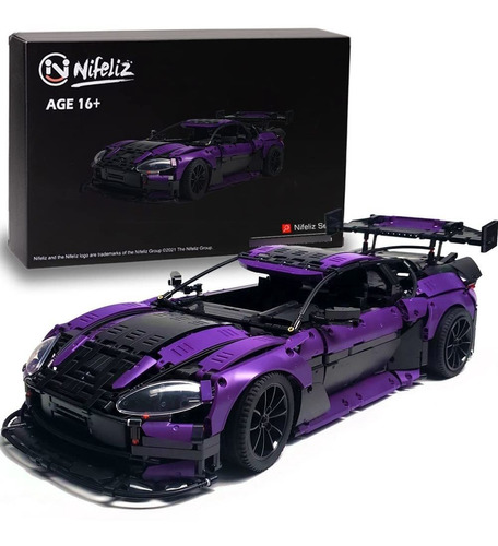 Nifeliz Super Car Gt4 Moc Bloques De Construcción Y Juguete