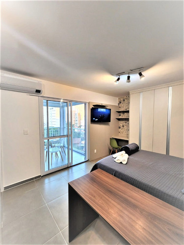 Lindo Studio Localizado Na Vila Mariana, Moderno E Com Varanda