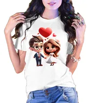 Comprar Playera Pareja De Novios Cute Animados Enamorados Amigos  