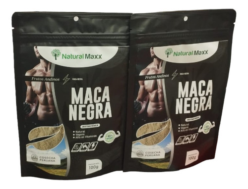 Maca Negra -alta En Vitaminas - Suplementos