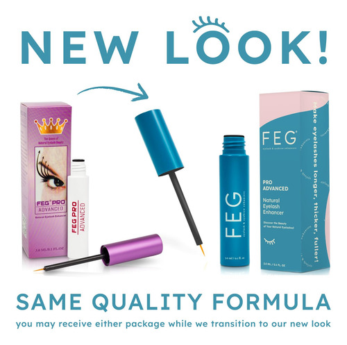 Sérum Intensificador De Cílios Feg Pro Advanced Natural 3ml
