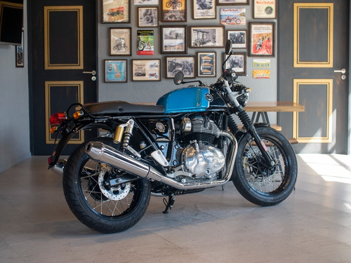 Imagen 4 de 25 de Royal Enfield Continental Gt 650 Azul Reserva Disponible