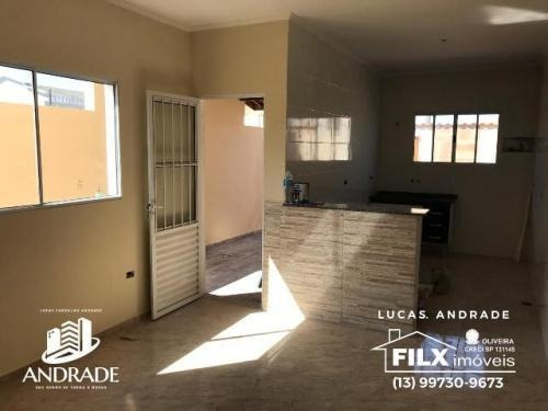 Ótima Casa Lado Serra Em Itanhaém - 6749