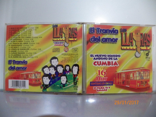 Cd Original Los Llayras El Tranvia Del Amor 16 Hits