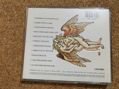 Imagen 2 de 5 de Cd- New Skin For The Old Ceremony Leonard Cohen