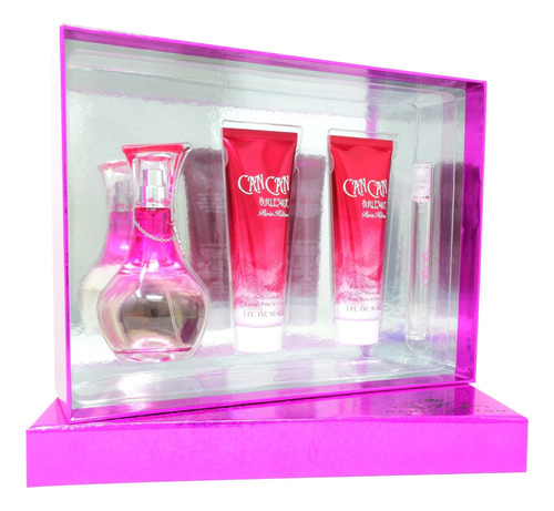 Set Can Can Burlesque 4pzs Edp/shower Gel/body Lotion/edp