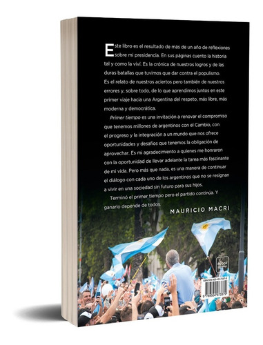 Imagen 2 de 3 de Primer Tiempo - Mauricio Macri - Planeta