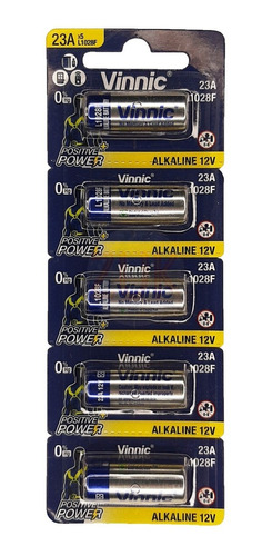 5 X Acumuladores 12v Alcalina 23a Zuk