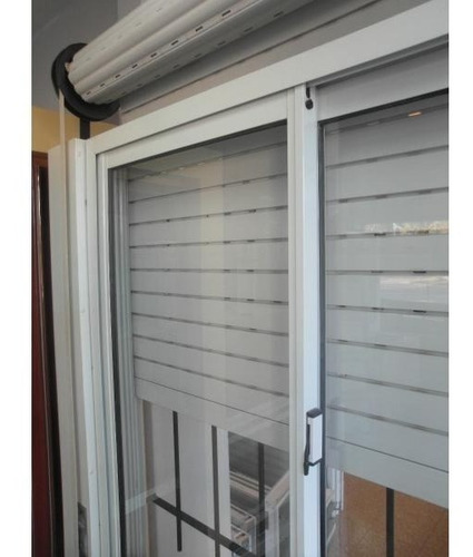 Ventana Aluminio Blanco 150x110 Cortina Reja Mosq Tecnooeste