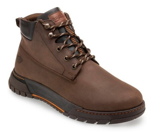 Media Bota Dockers D2222171 Choco Piel Vacuno Caballero