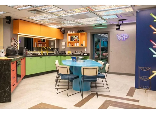 Cadeira Para Sala De Jantar Roma Bbb Azul/bege Fb