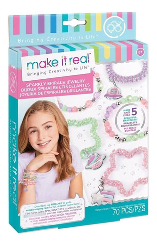 Juego Set Para Crear Pulseras Y Tatuajes Para Niñas