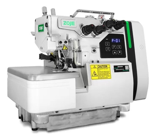 Máquina Overloque Ponto Cadeia Zoje B9500-13-10 Com Mesa