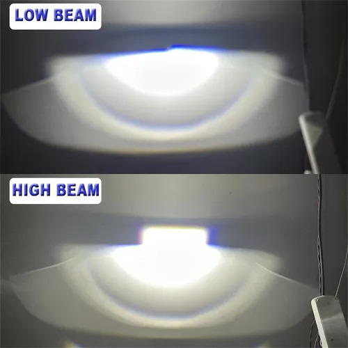 Kit Focos Led Proyector Csp H4 Doble Lupa Alta Y Baja Canbus
