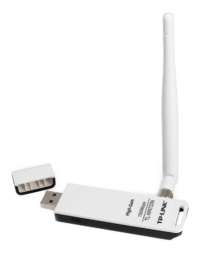 Placa Red Wifi Usb Inalámbrico Tp-link Tl-wn722n Extensor